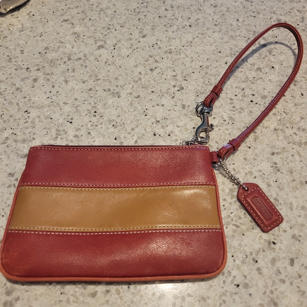 Just Like New Coach Women's Wristlet.